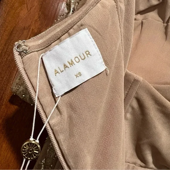 Alamour the Label Gabriela Glitter Dress - Picture 5 of 5